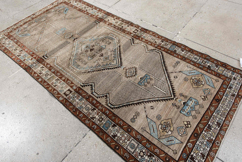 Antique Sarab Runner Rug (4' x 8')